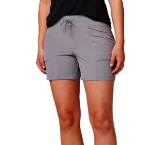 5.11 Tactical Women's Tie-Front Dark Gray Attina Shorts Size Medium